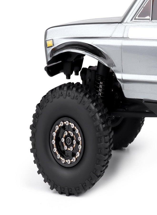 FriHobby 1.0 Brass Beadlock Wheel 1.0" Wheels for 1/18 TRX4M 1/24 Axial SCX24 AX24 FCX24 Upgrade Parts - Image 5